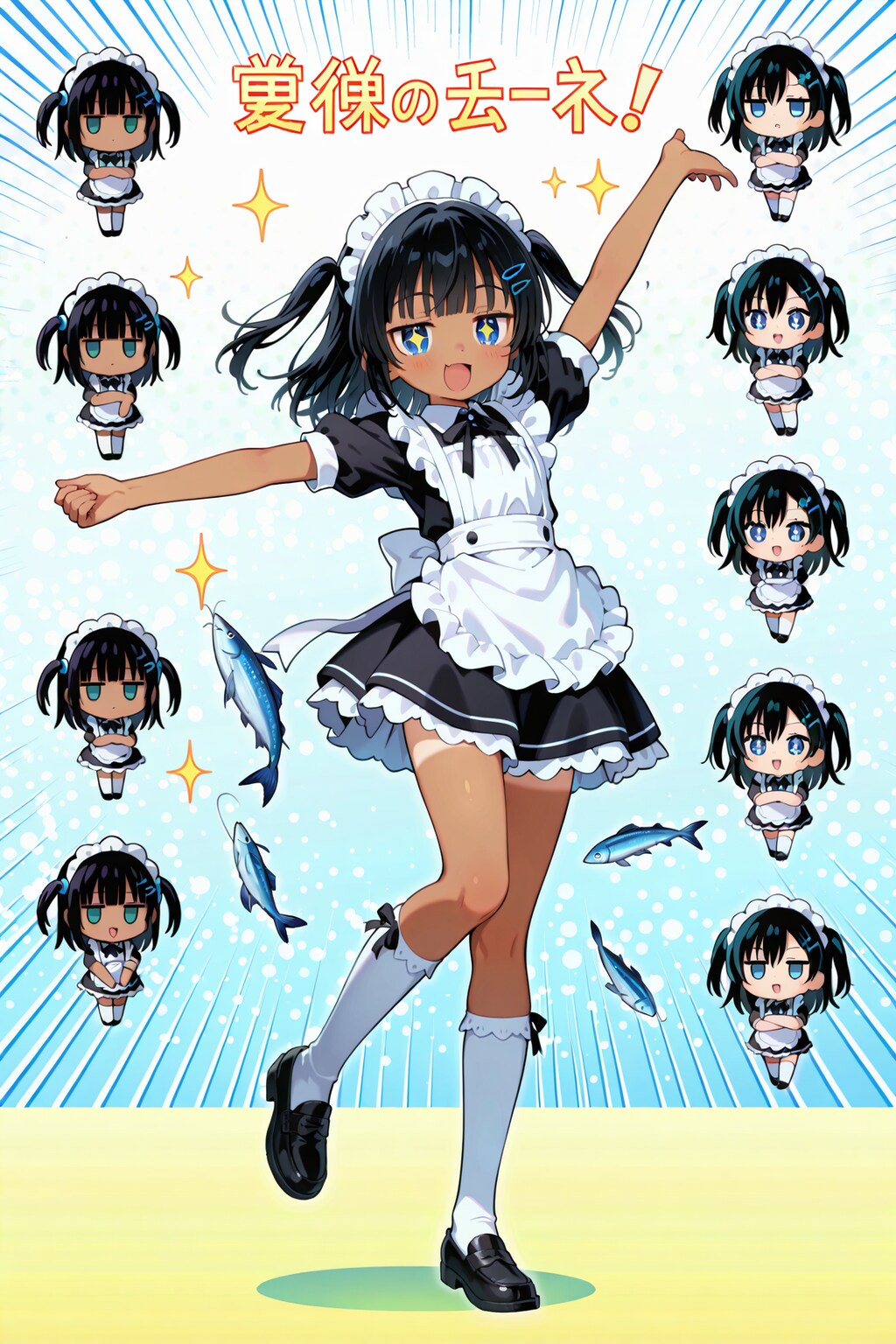 メイドこなつちゃんとちびキャラ～ズ Z916