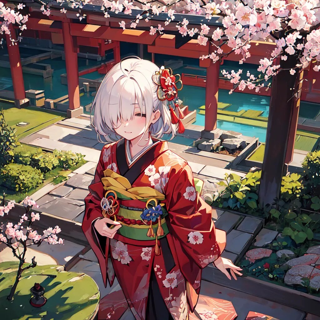 神社のお姫様