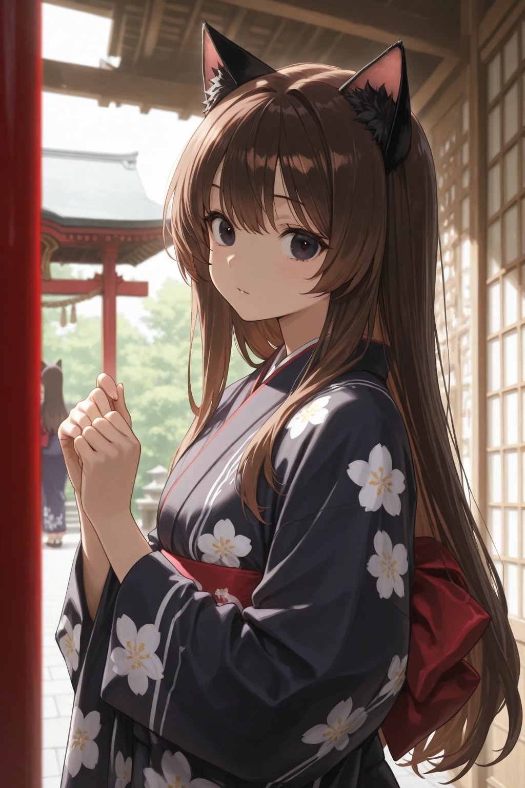虎鼠神社ケモ耳
