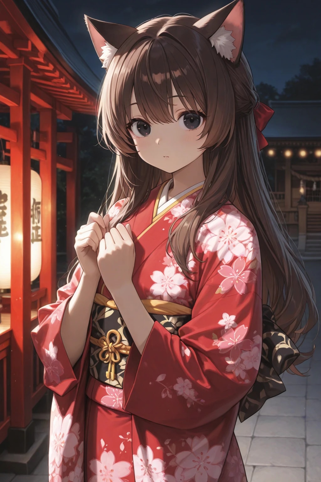 虎鼠神社ケモ耳