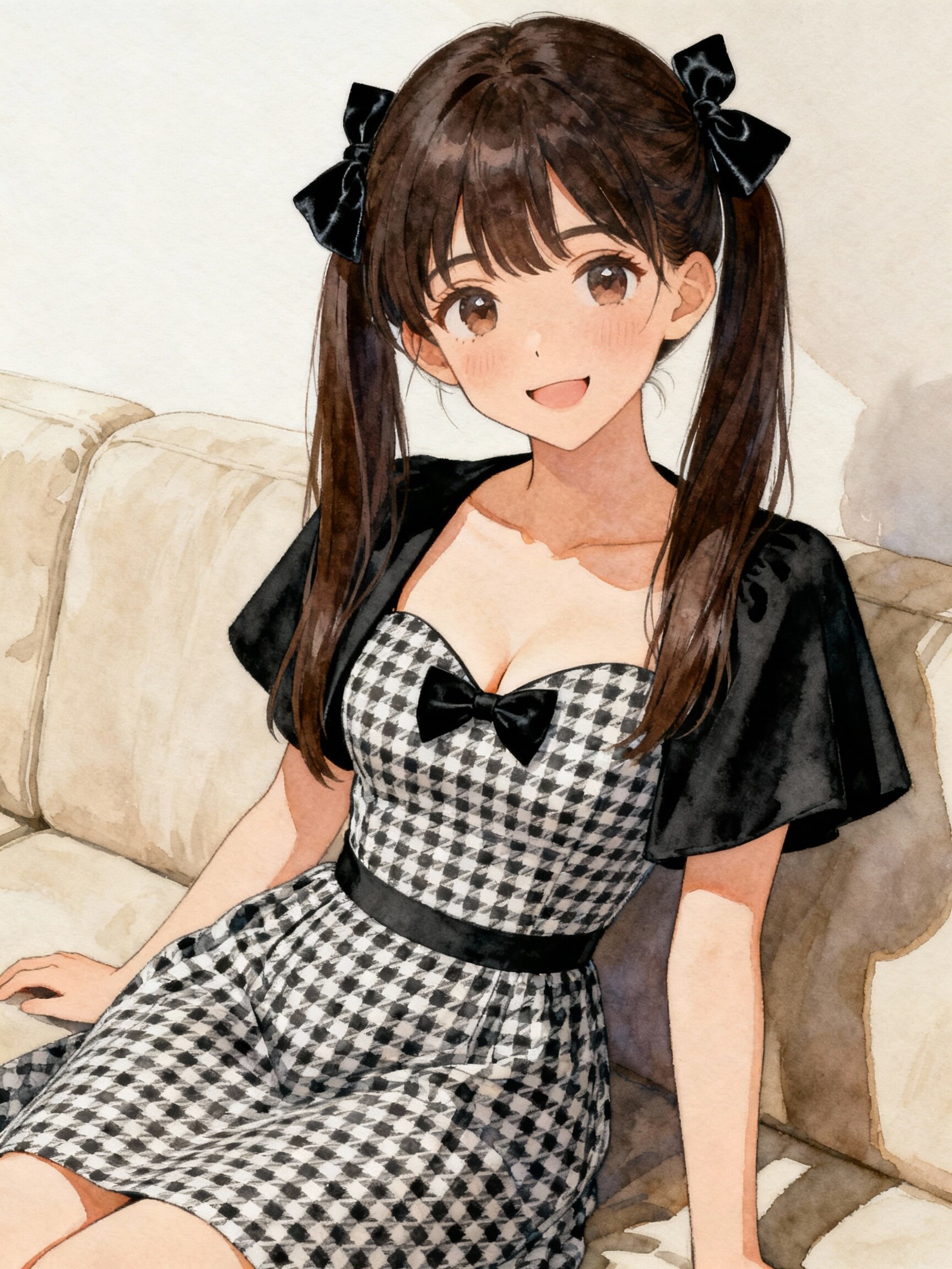 今日のツインテール娘 | の人気AIイラスト・グラビア