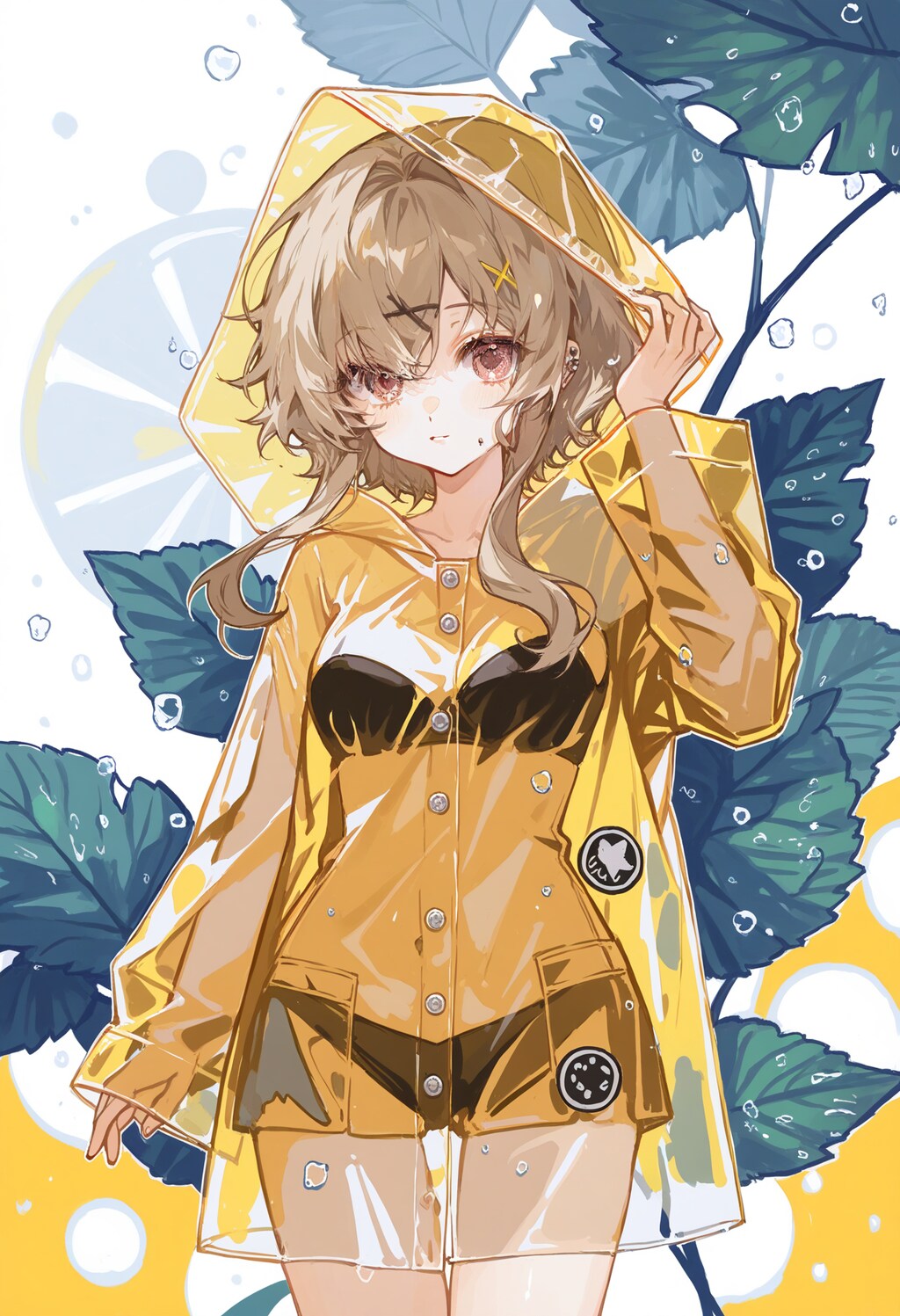 レインコート。