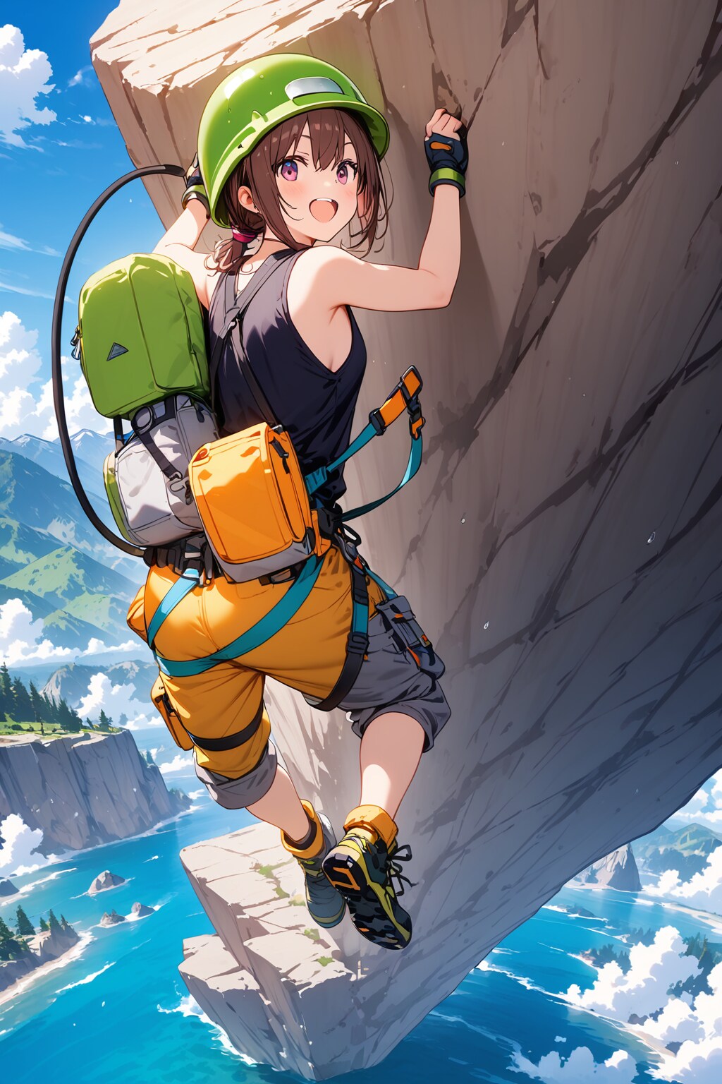 ロッククライマー | の人気AIイラスト・グラビア