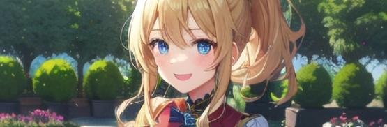 お庭に来たよっ！