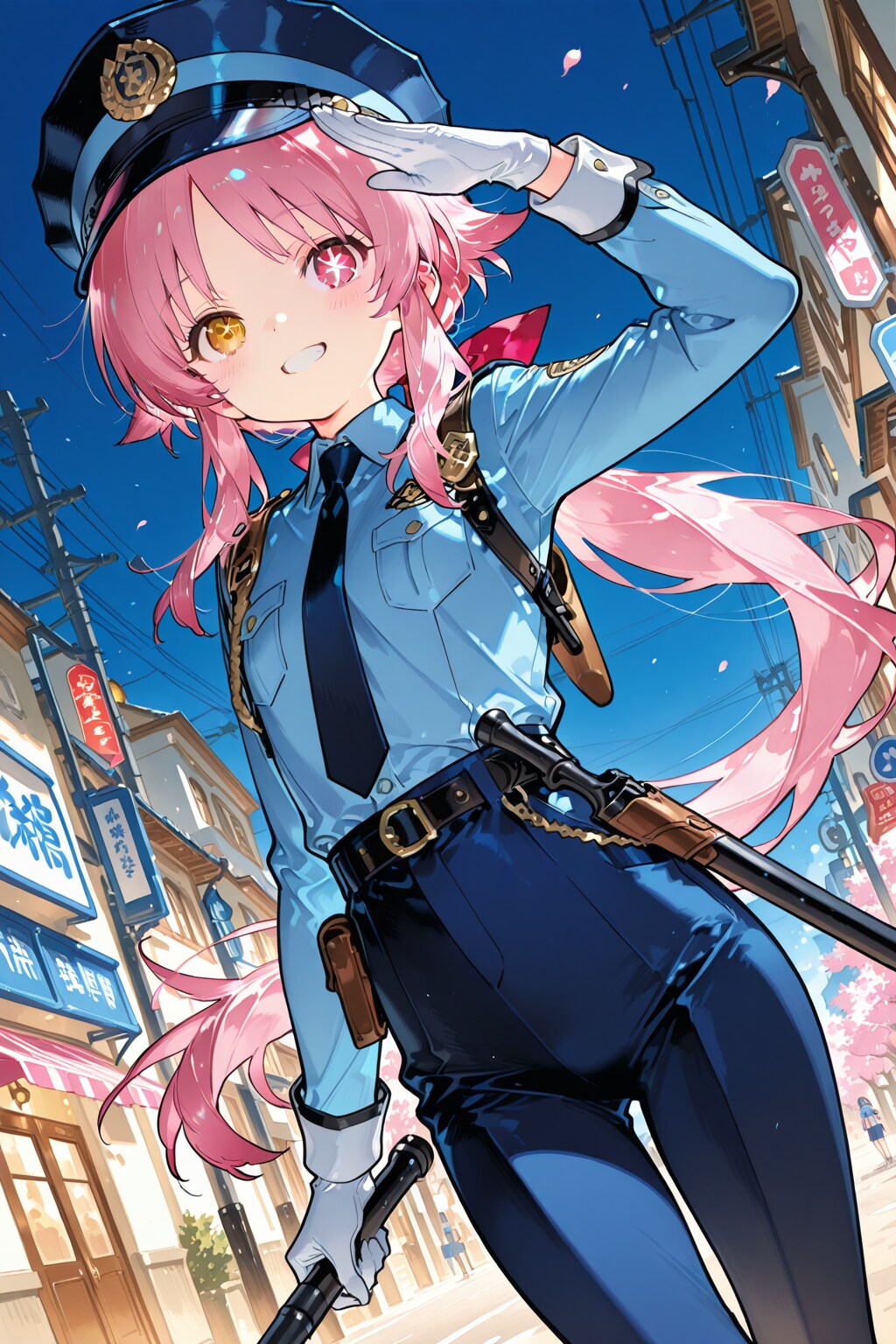 警察官の守巫女ちゃん