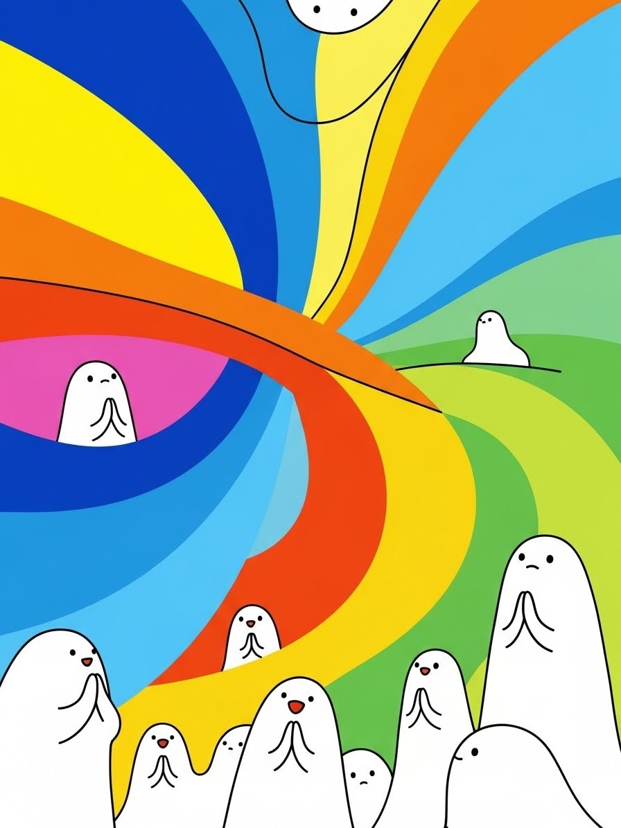 祈り・アブストラクト | の人気AIイラスト・グラビア