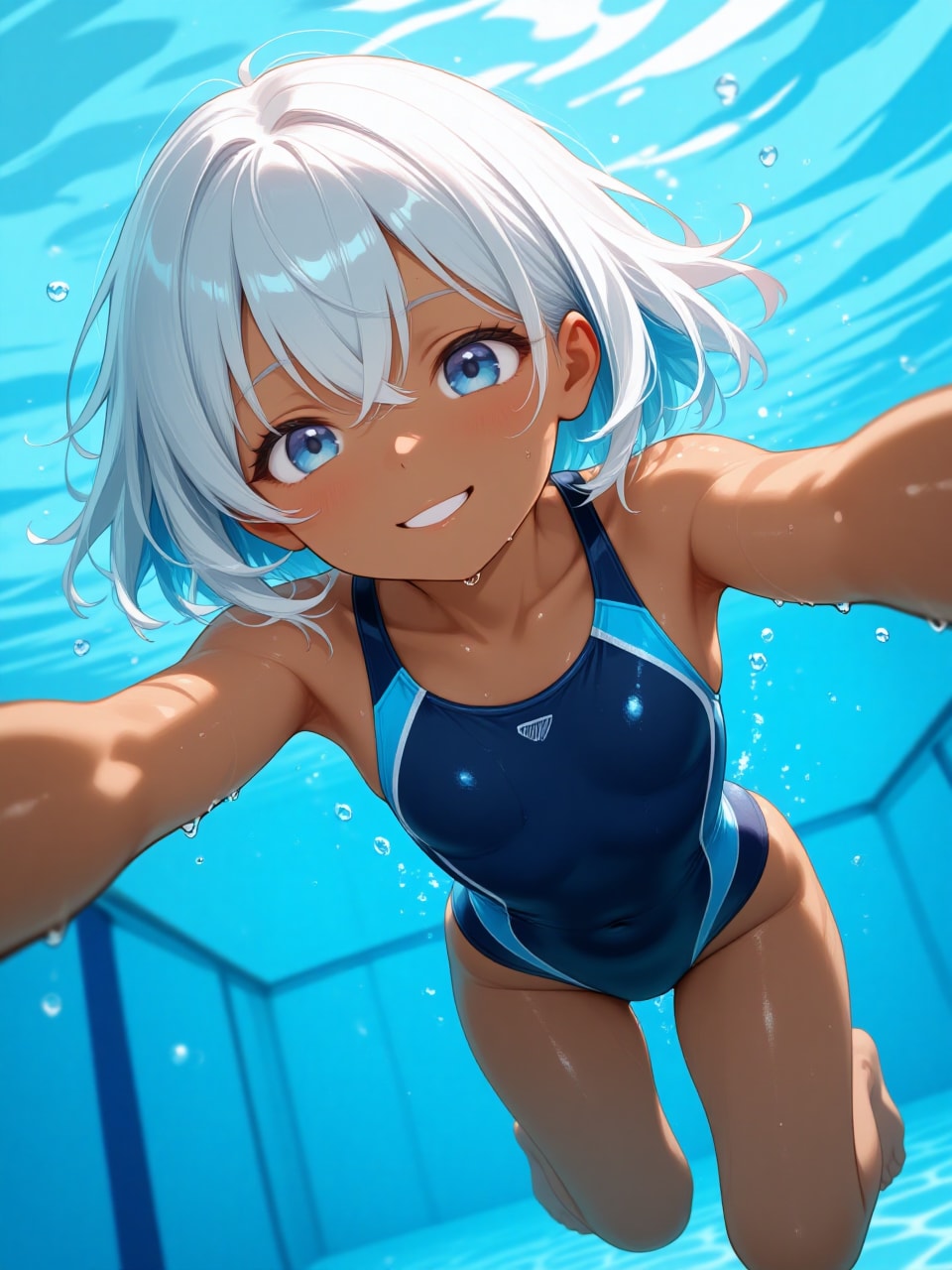 DGs　水曜日　褐色白髪ロリ人魚姫