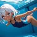 DGs　水曜日　褐色白髪ロリ人魚姫 2枚目