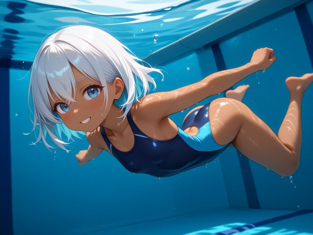 DGs　水曜日　褐色白髪ロリ人魚姫