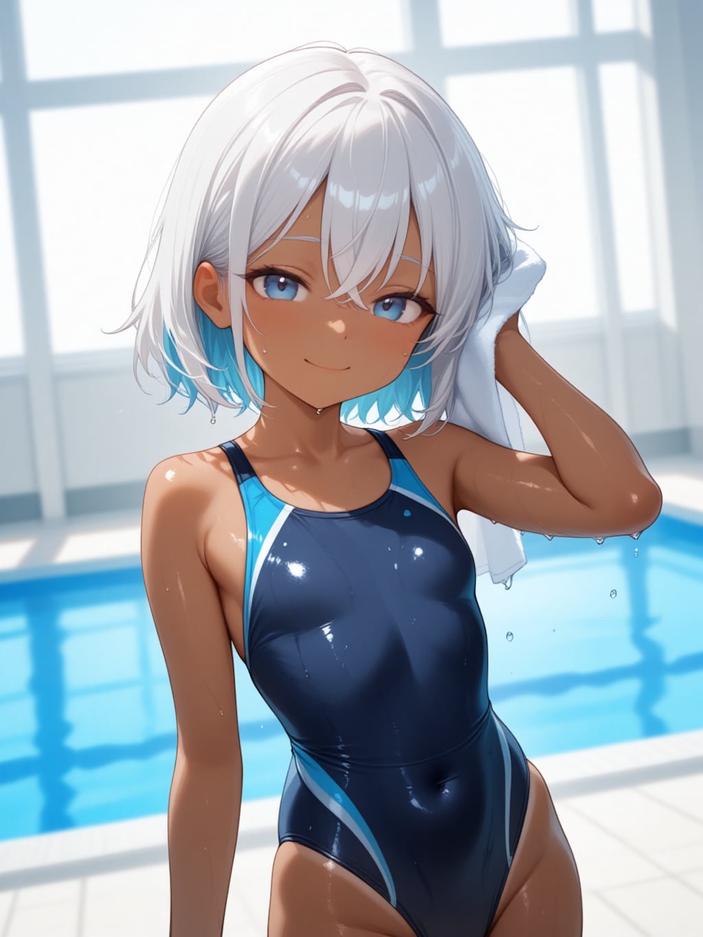 DGs　水曜日　褐色白髪ロリ人魚姫