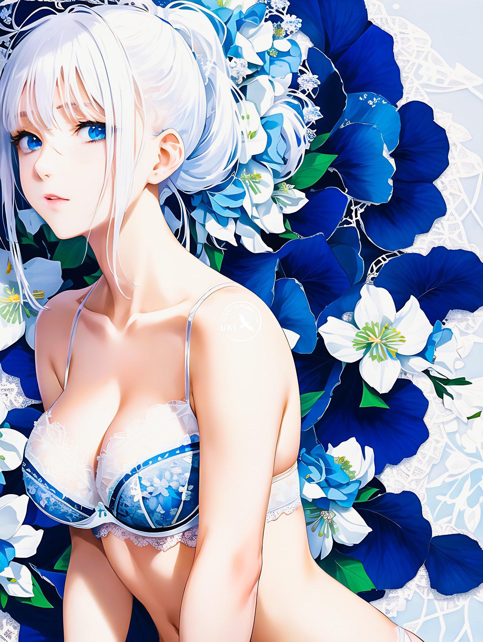 blue