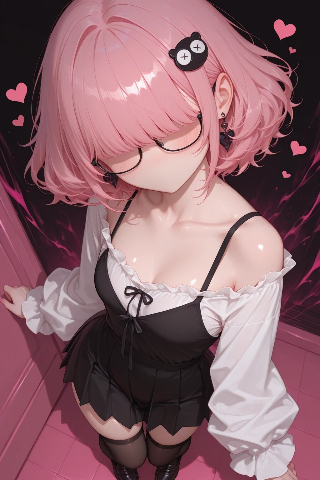 のっぺらぼうのグラちゃん(with妖怪メガネ)な３５６