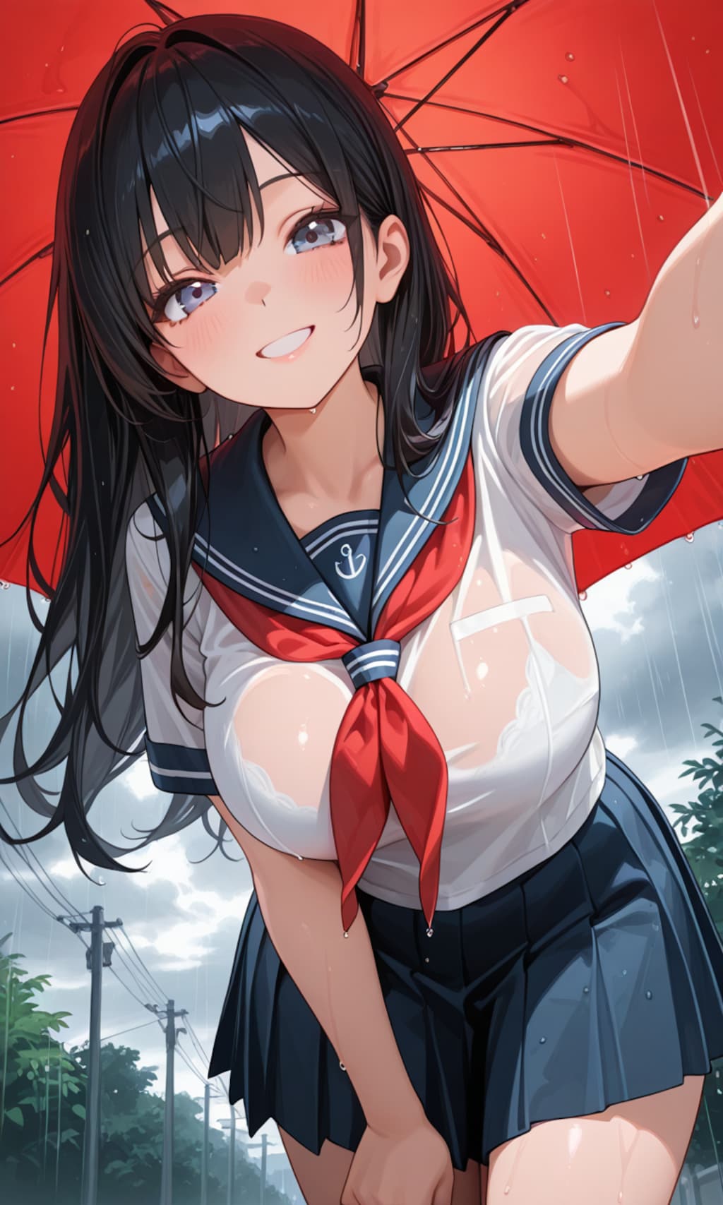 キミ、傘ないの？