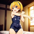 北条沙都子_スクール水着_SFW 5枚目