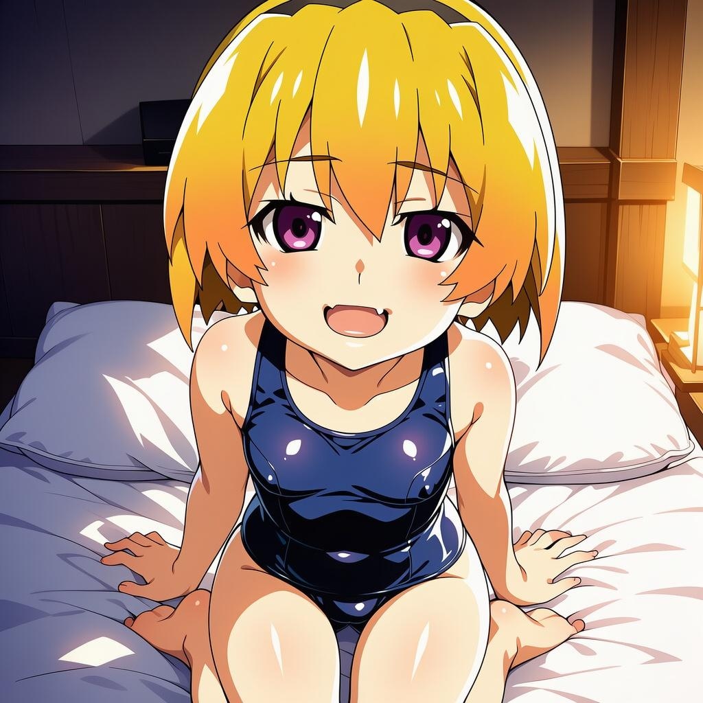 北条沙都子_スクール水着_SFW