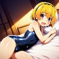 北条沙都子_スクール水着_SFW 6枚目