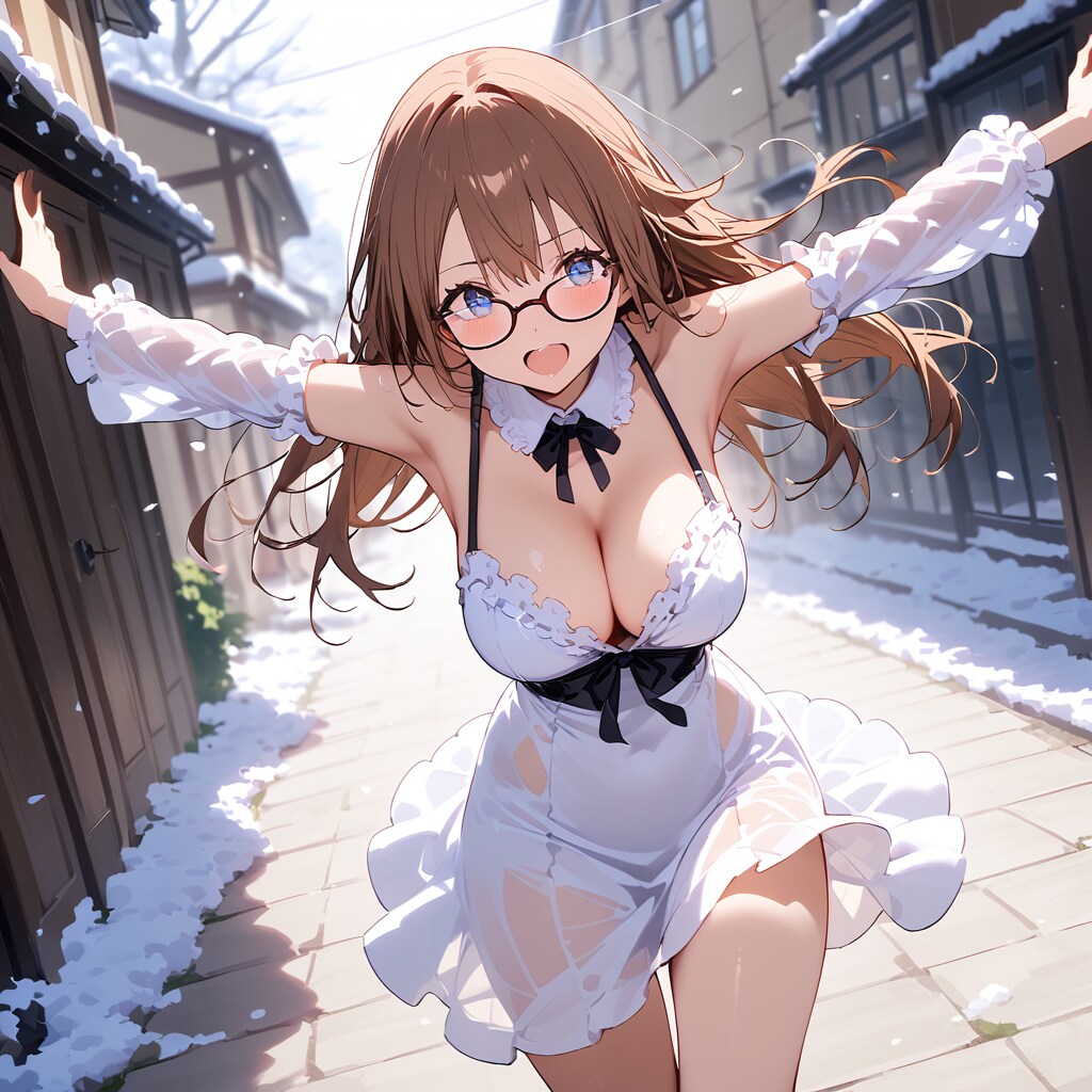 春の始まりと眼鏡さん