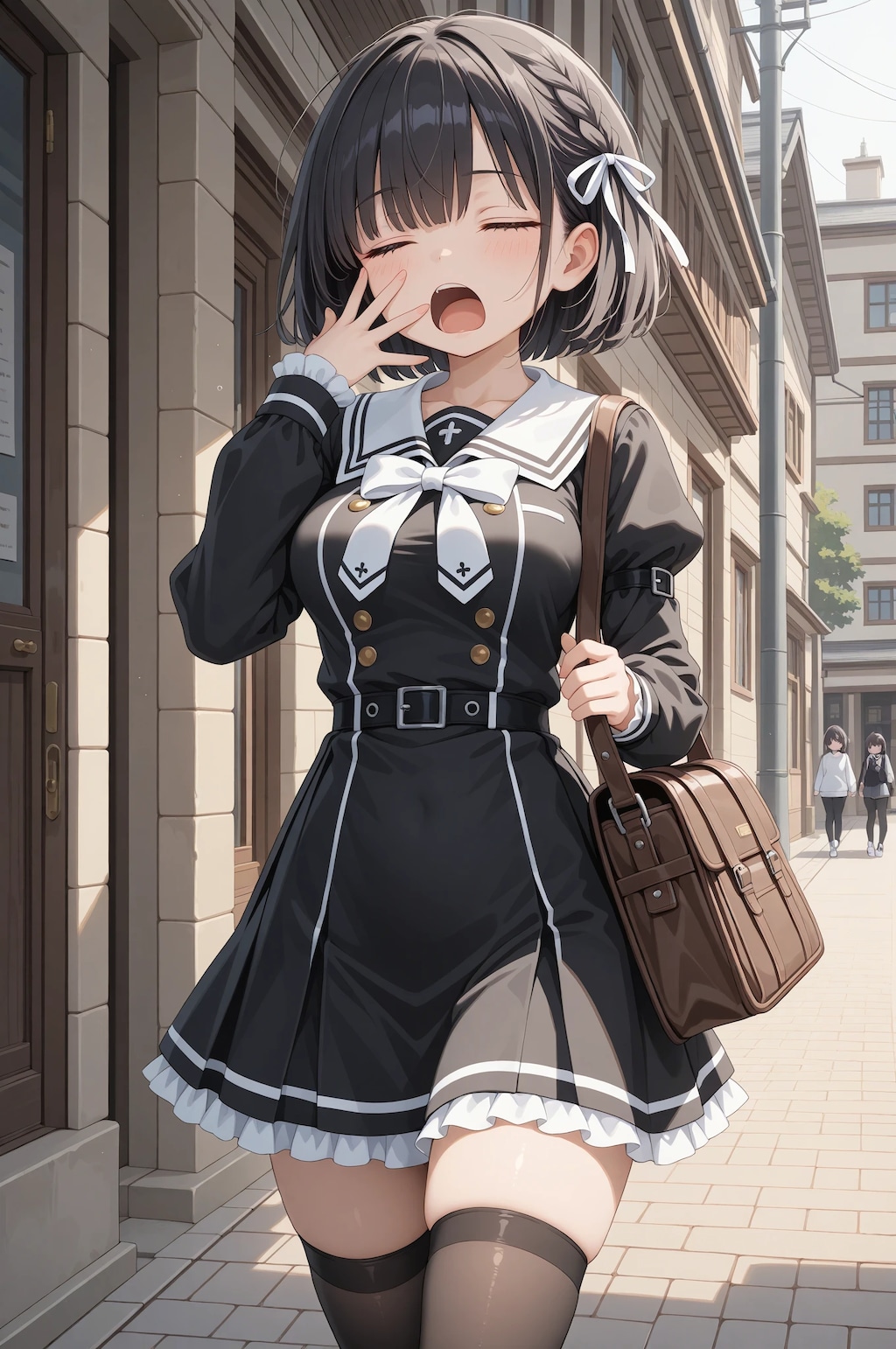 Gothic school uniform