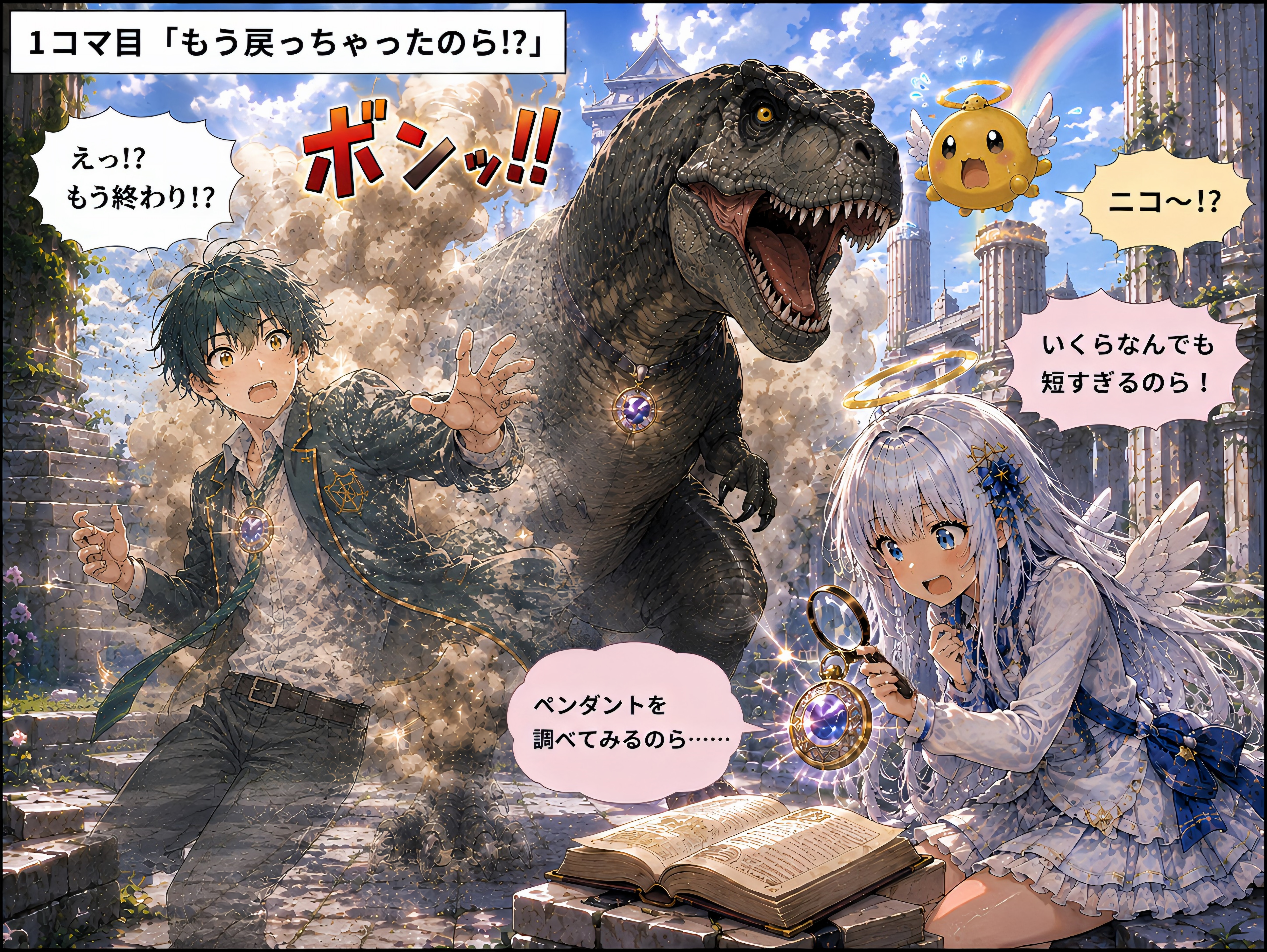 月虹のペンダント・時間調整編 | の人気AIイラスト・グラビア
