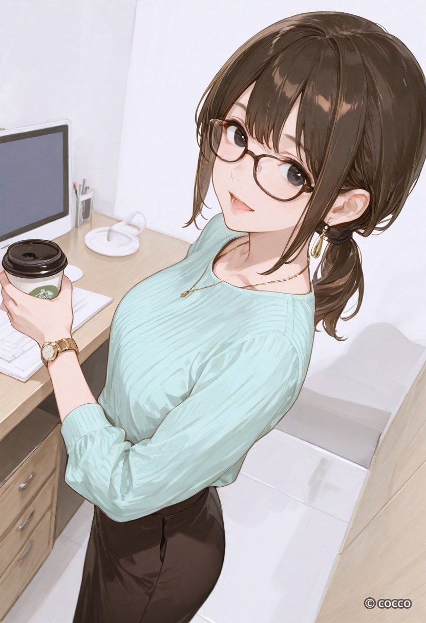 おはよ。頑張ろ！ | の人気AIイラスト・グラビア