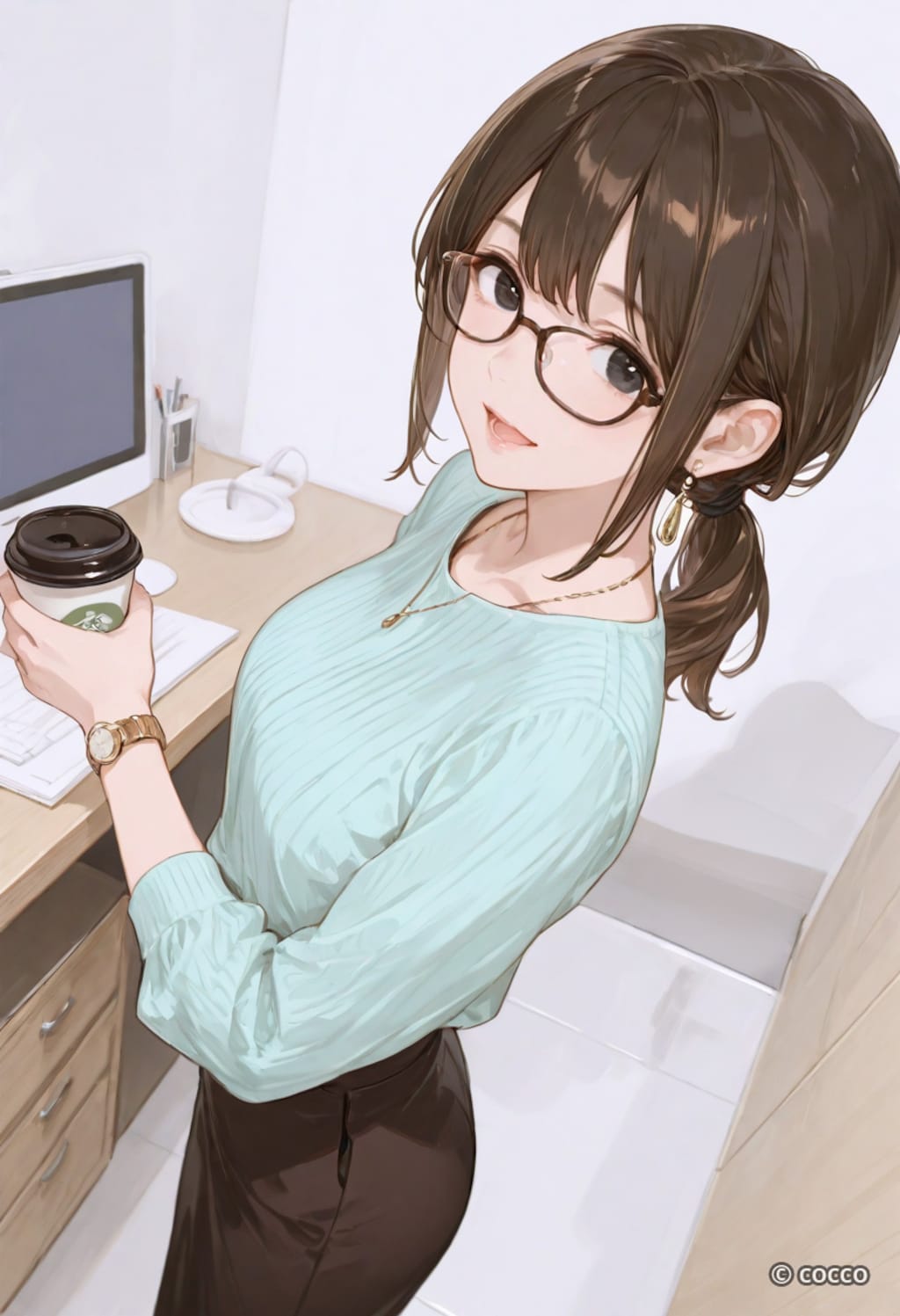 おはよ。頑張ろ！