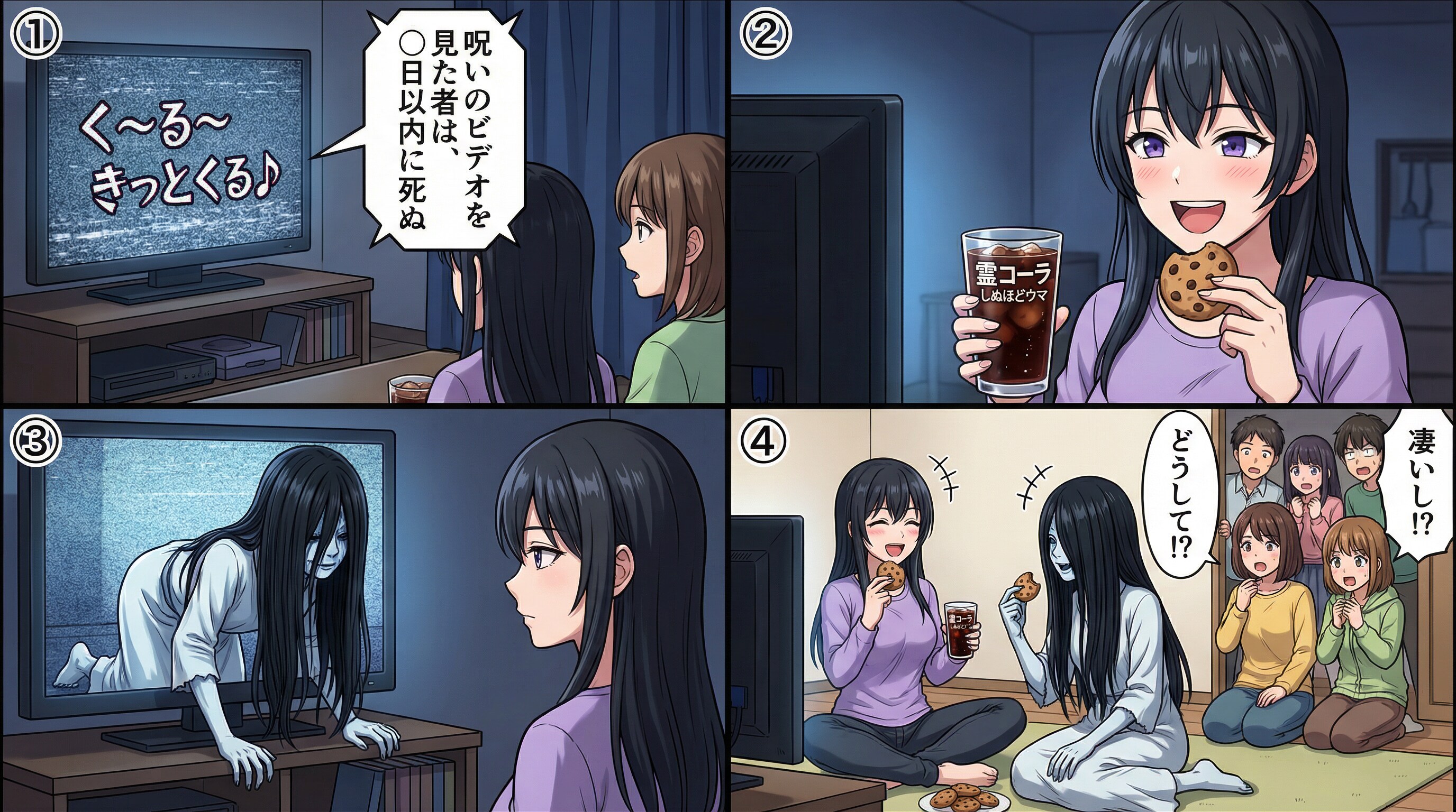 呪いのビデオ？なにそれ美味しいの？