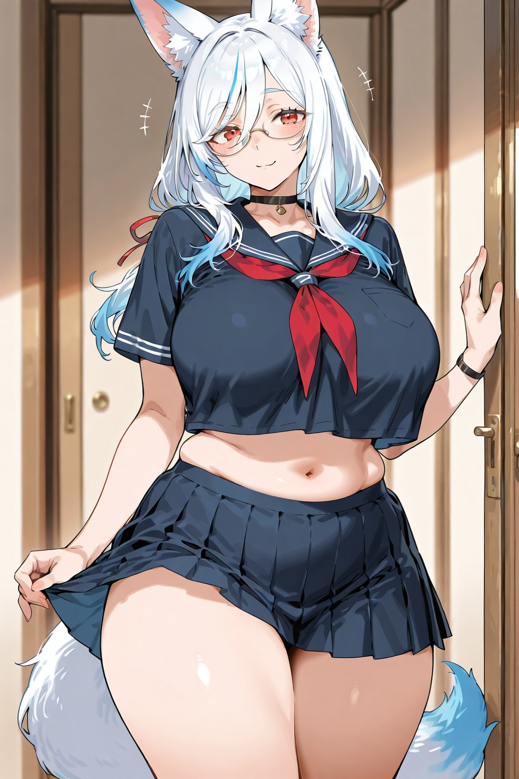シロムチギツネ