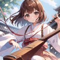 民族楽器を弾きこなすうちの子 5枚目