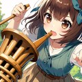 民族楽器を弾きこなすうちの子 6枚目
