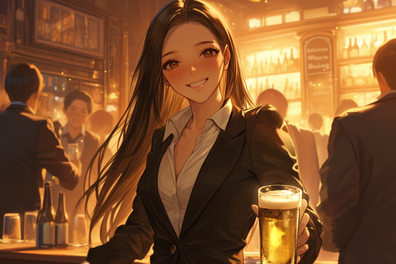 乾杯‼️🍻✨168 | の人気AIイラスト・グラビア