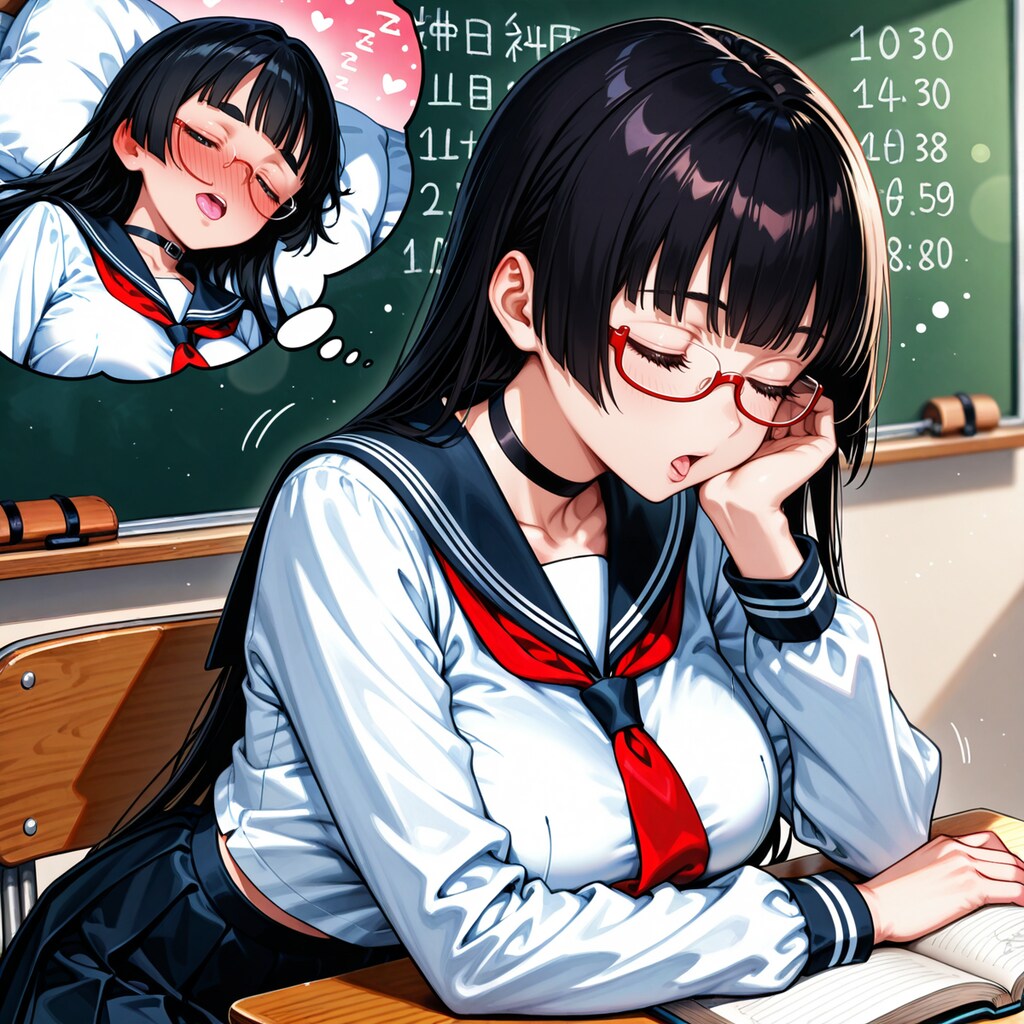 午後の数学の授業で見る夢は…