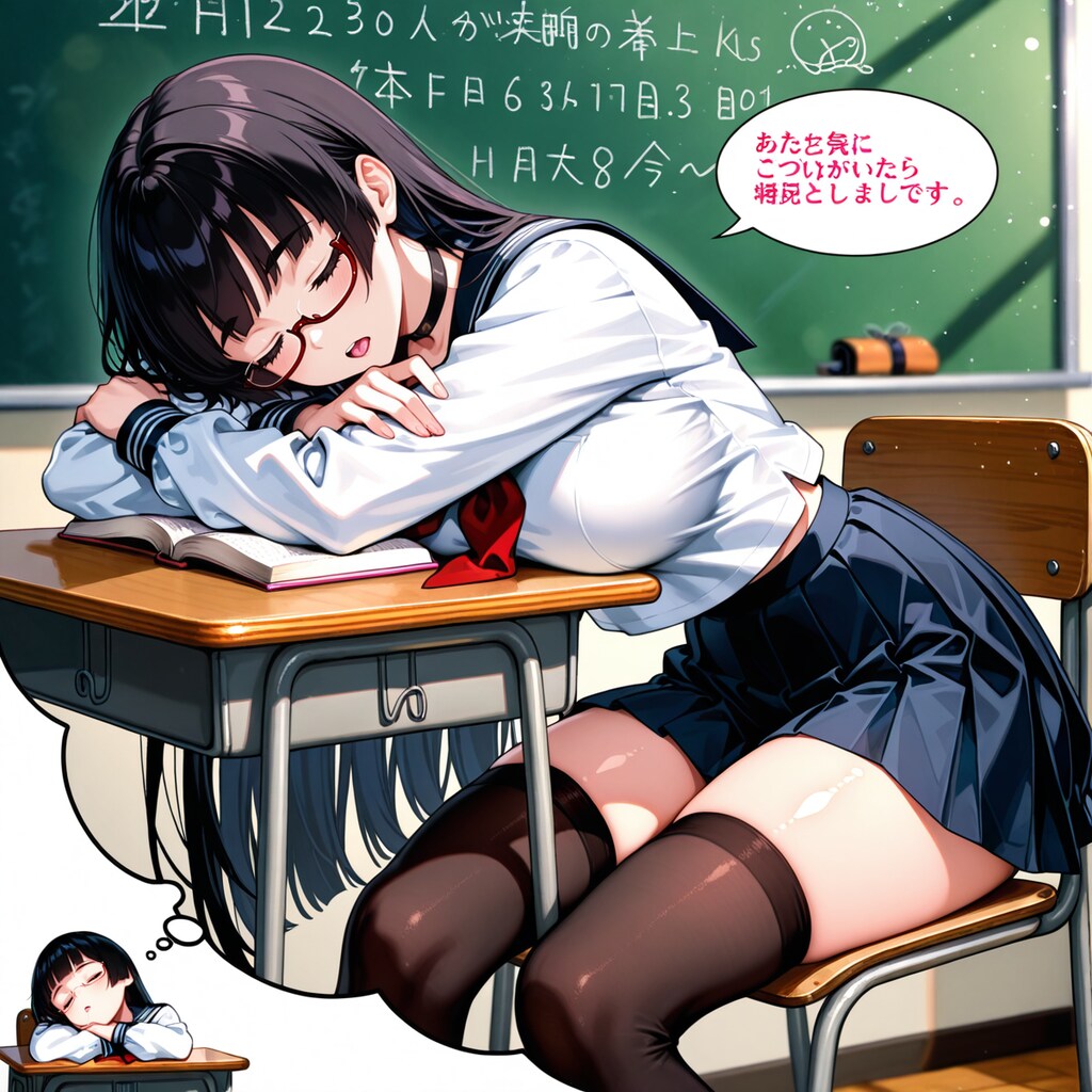 午後の数学の授業で見る夢は…