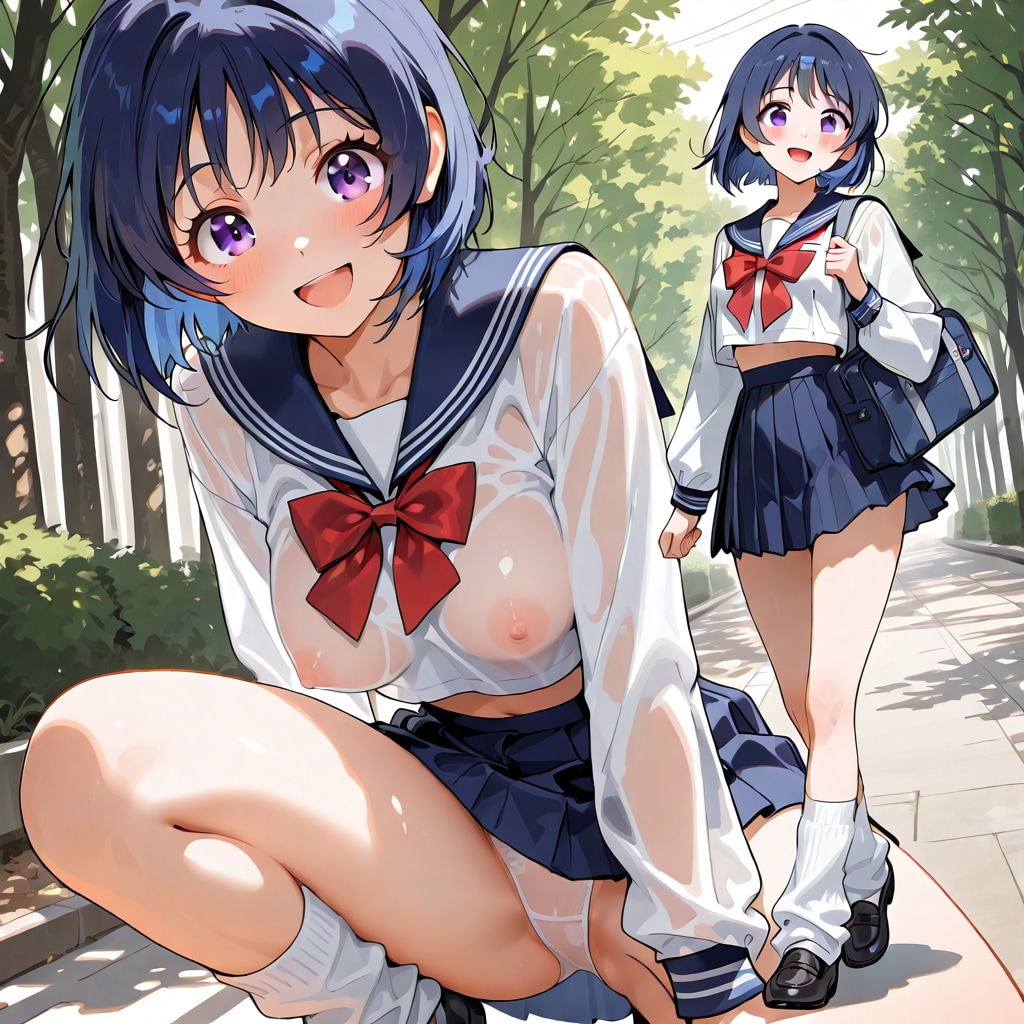 朝のJK