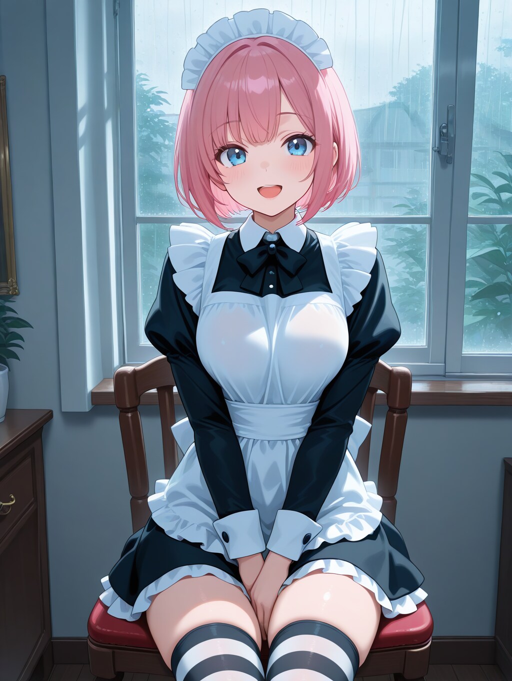 絶対領域メイド