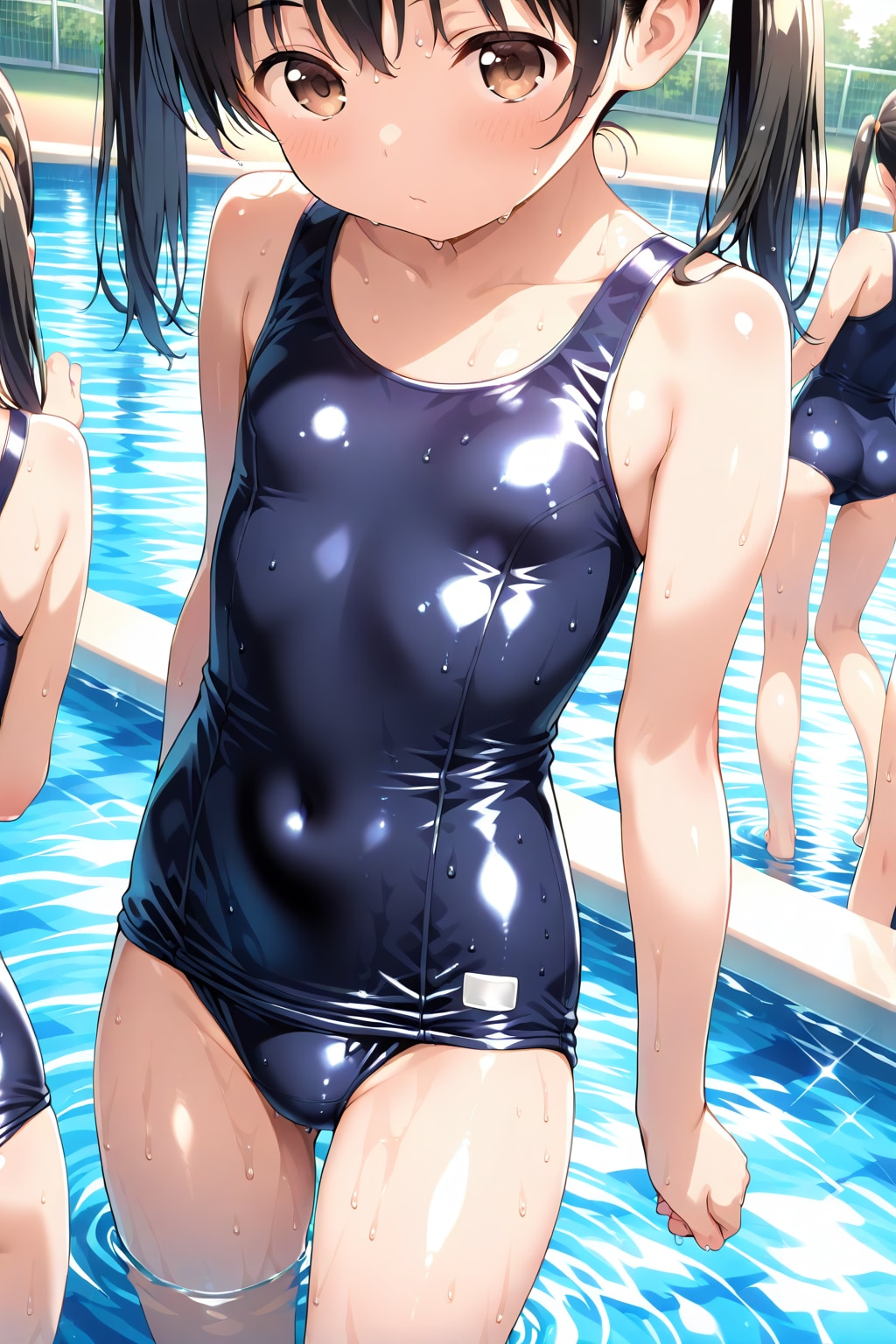 スク水美少女