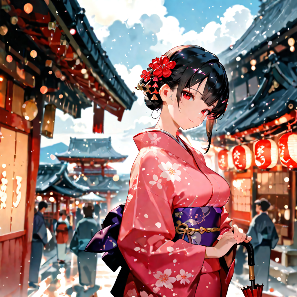 着物美女 | の人気AIイラスト・グラビア