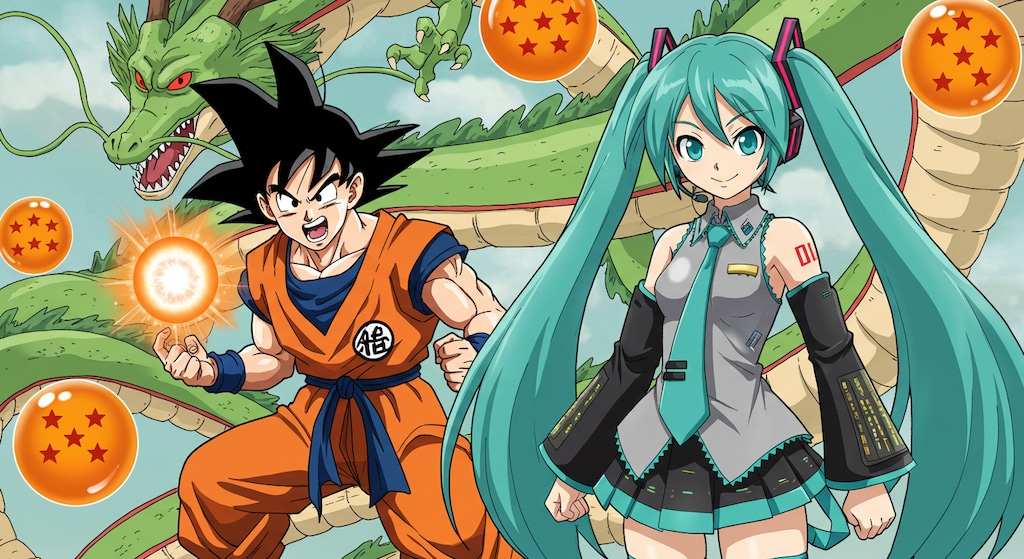 孫悟空と初音ミク