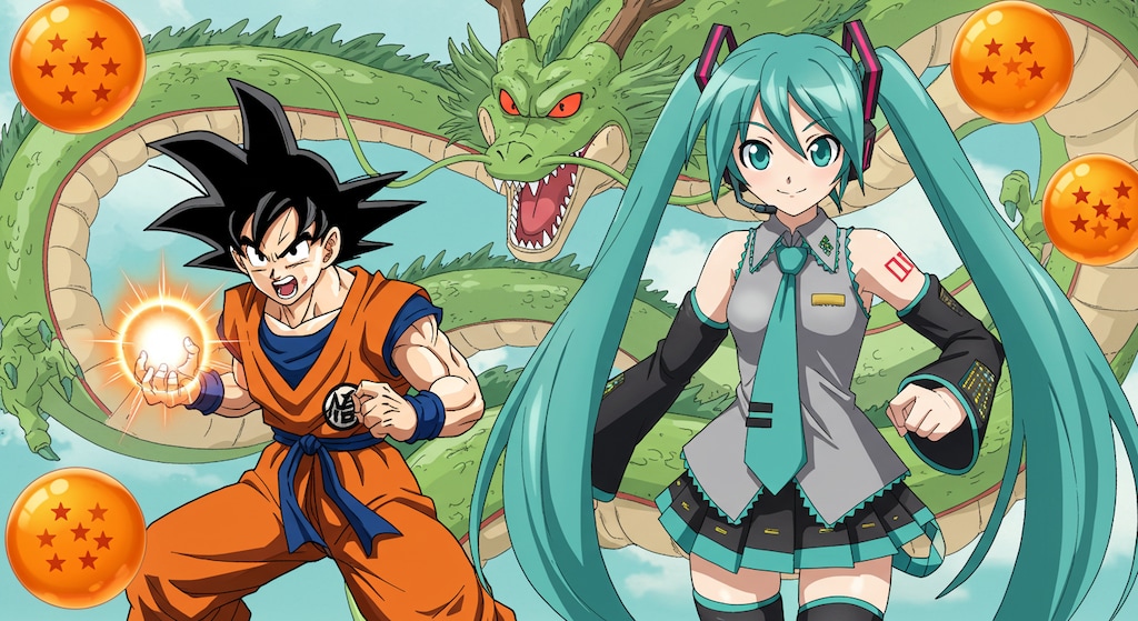 孫悟空と初音ミク