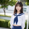 夏セーラー服JK 3枚目