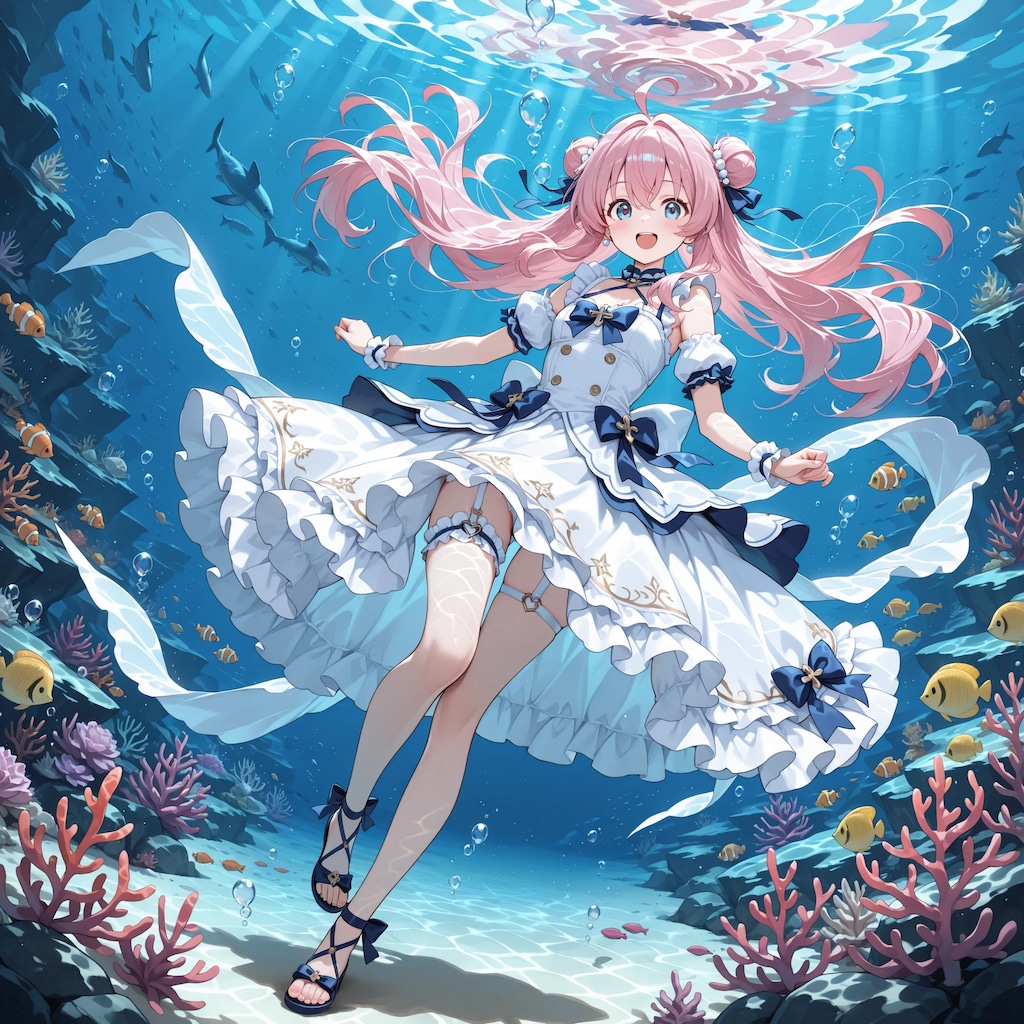 水中詰め合わせ underwater 1語勝負！編