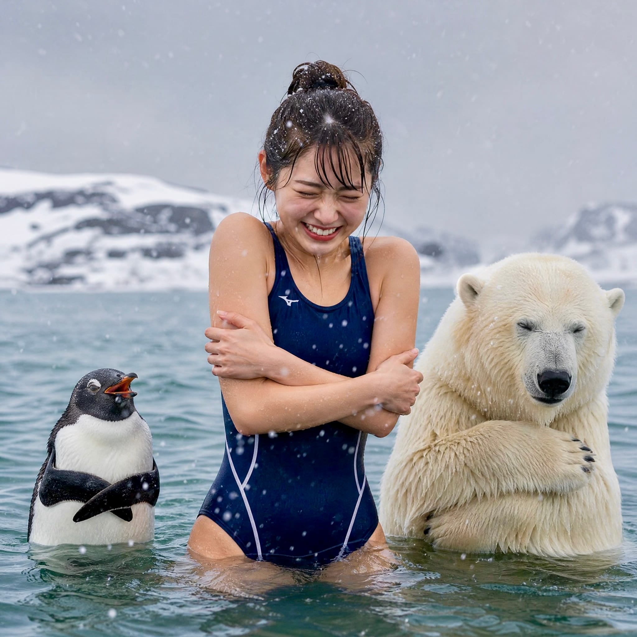 寒中水泳