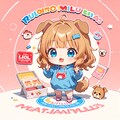わんこみっく単行本新刊発売記念 ！初回封入特典ステッカー（嘘） 8枚目