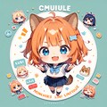 わんこみっく単行本新刊発売記念 ！初回封入特典ステッカー（嘘） 2枚目