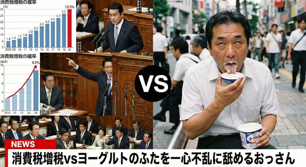 増税に立ち向かう男