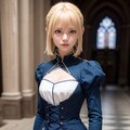 AIコスプレ：セイバー 2枚目