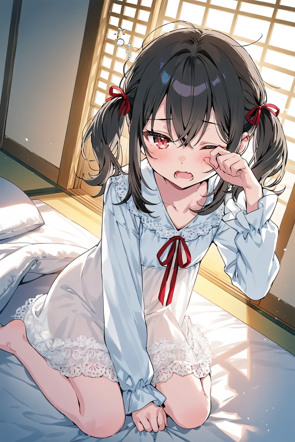 お眠なクリム | の人気AIイラスト・グラビア