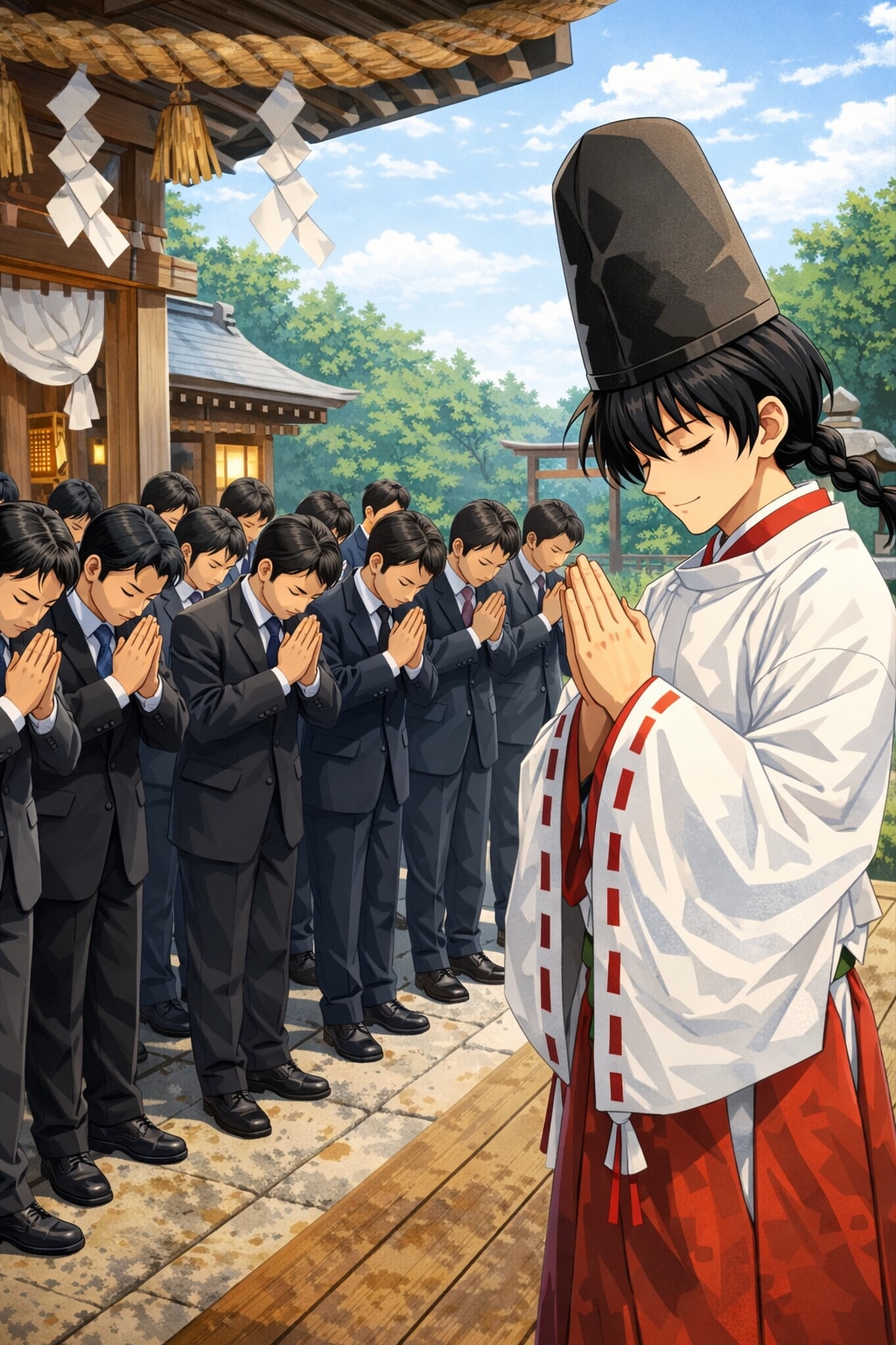 神主修行～一旦終了～ | の人気AIイラスト・グラビア