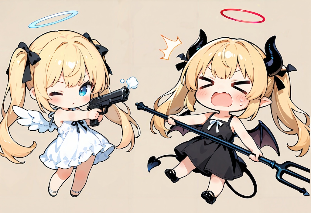 天使と悪魔の囁き