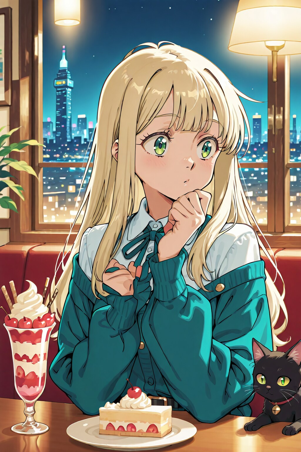 甘いもの好きな彼女