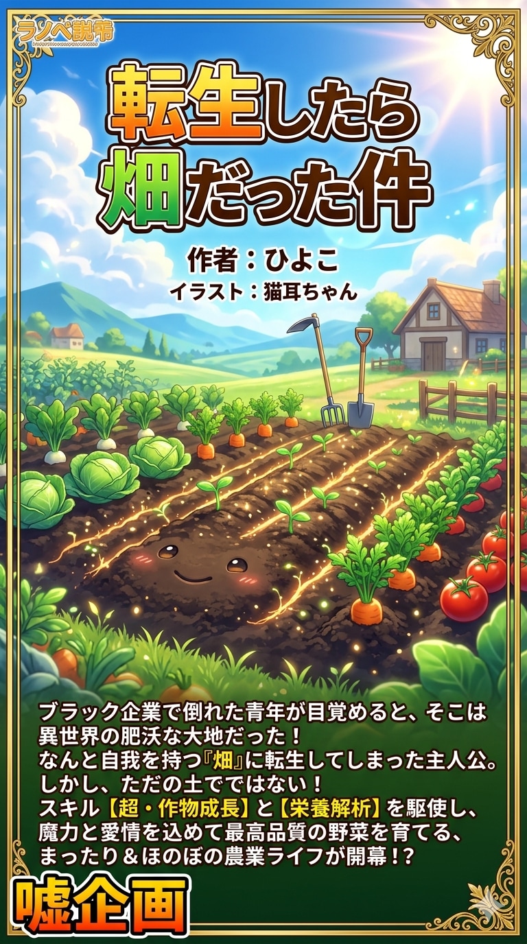 転生したら畑だった件　俺自販機